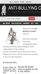 Mobile Screenshot of antibullyingcrusader.com